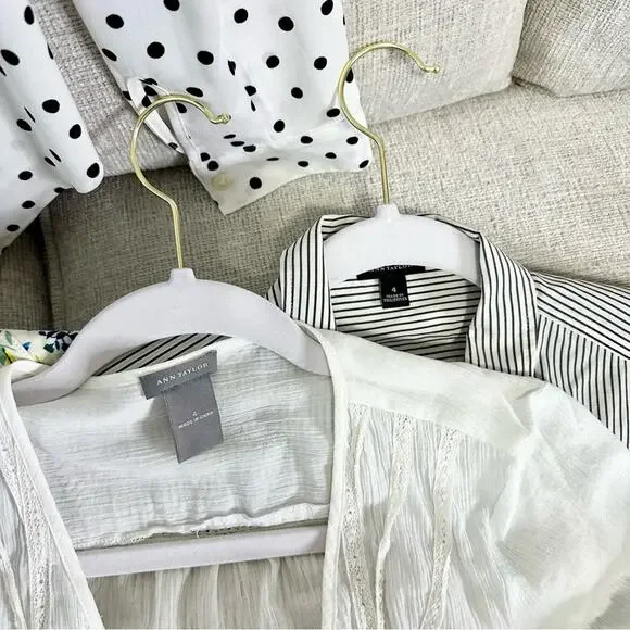 Women’s Blouses, Ann Taylor, Eddie Bauer bundle of 6 - Picture 3 of 4